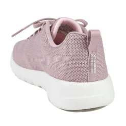 Skechers Air Cooled Lace Up Trainers - Mauve