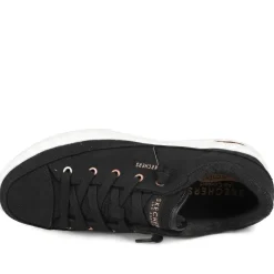 Skechers Arch Fit Arcade Lace Up Trainers - Black