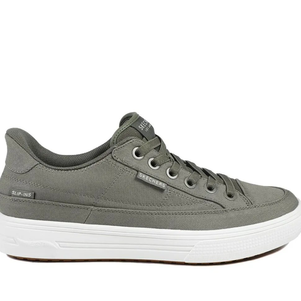 Skechers Arch Fit Arcade Trainers - Khaki