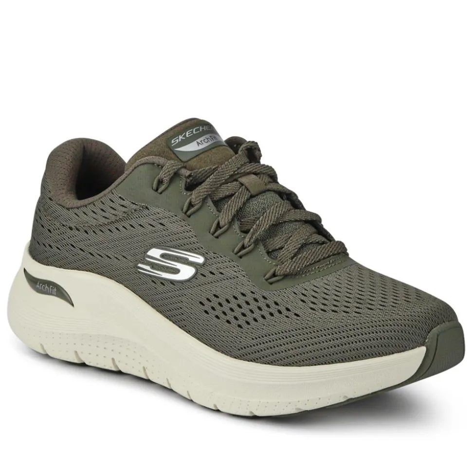 Skechers Arch Fit 2.0 Big League Trainers - Olive