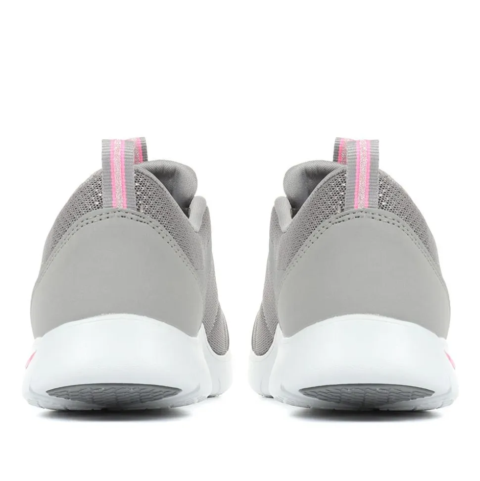 Skechers Arch Fit Refine Her Best Trainers - Grey-Pink