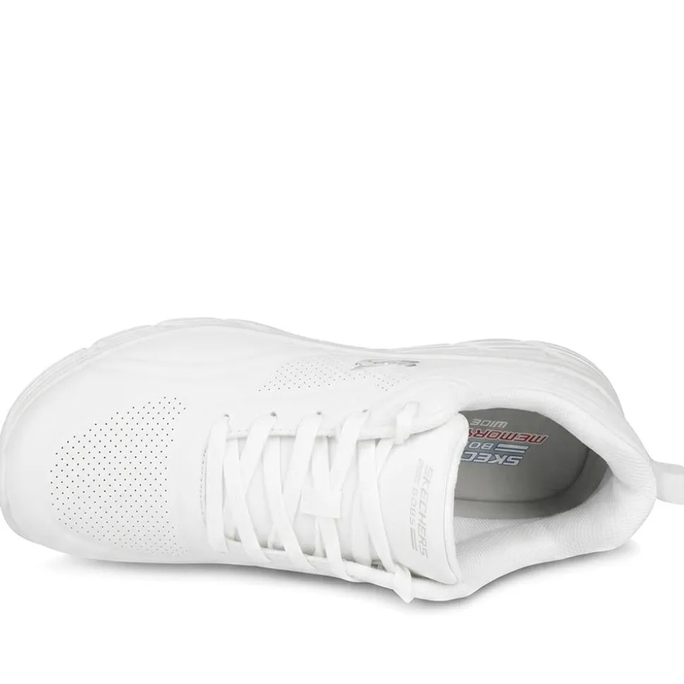 Skechers BOBS B FLEX Breathable Trainers - White