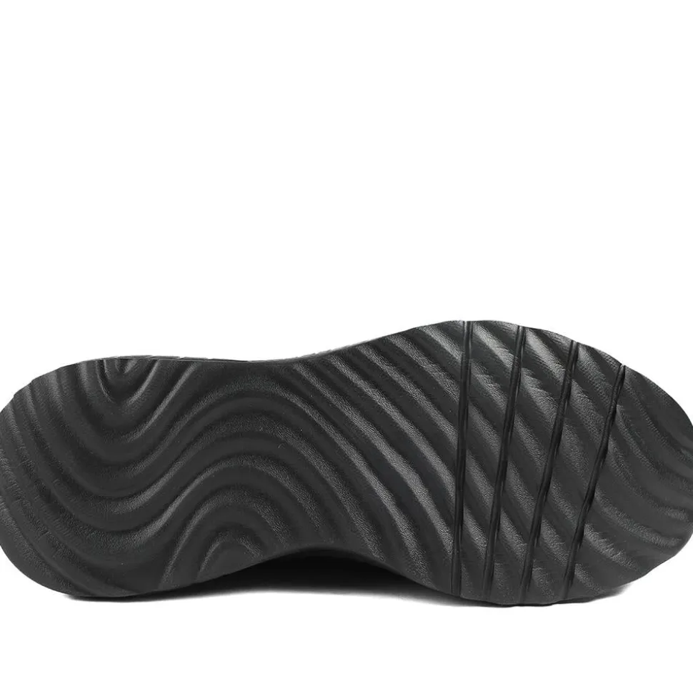 Skechers Bob Squad Chaos Solid Step Trainers - Black