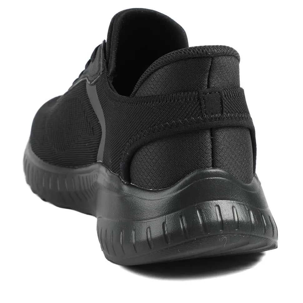 Skechers Bob Squad Chaos Solid Step Trainers - Black