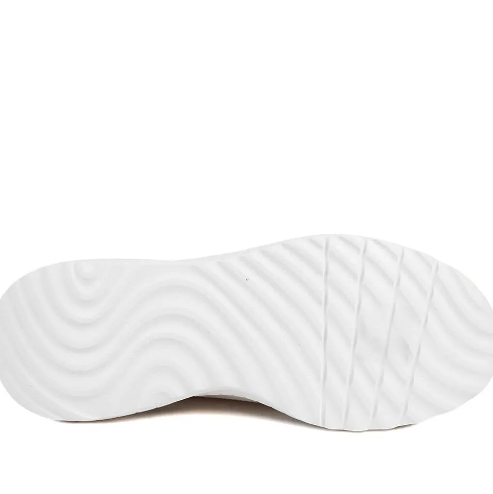 Skechers BOBS Squad Chaos Current-Muse Trainers - White-Gold