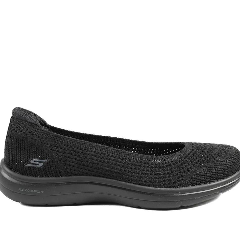 Skechers Breathable Cushioned Pumps - Black