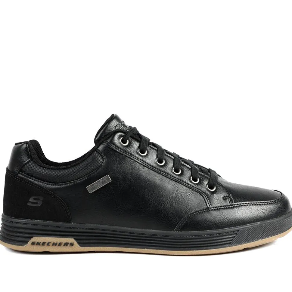 Skechers Cavell Sparkman Waterproof Trainers - Black
