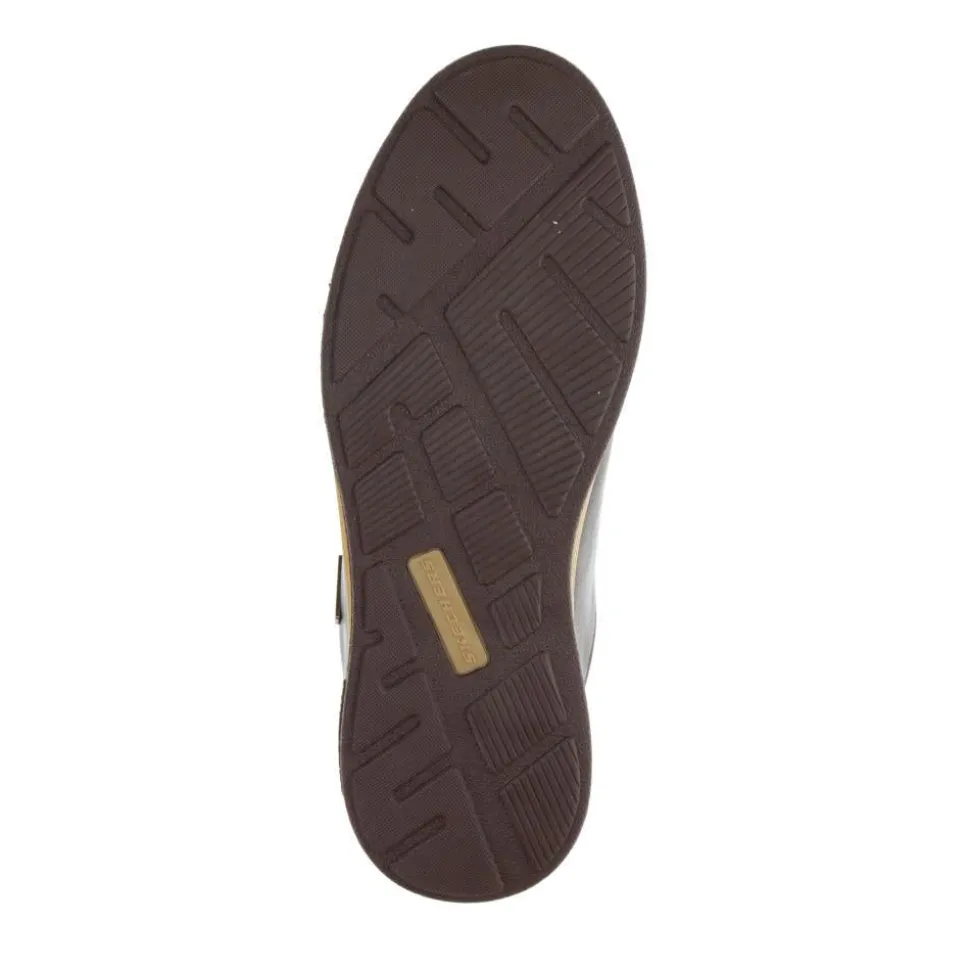 Skechers Cavell Sparkman Waterproof Trainers - Chocolate