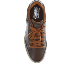 Skechers Cavell Sparkman Waterproof Trainers - Chocolate