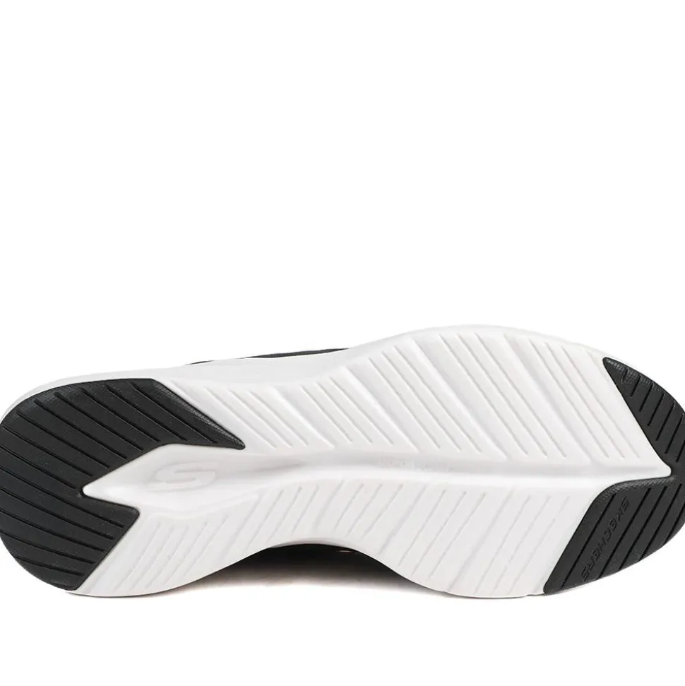 Skechers Contour Foam Trainers - Black-Rose Gold