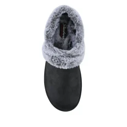 Skechers Cosy Campfire - Girls Night In Slippers - Black