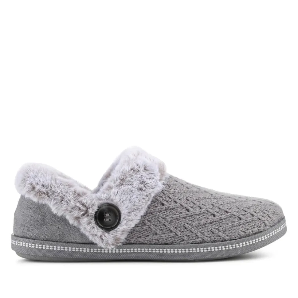 Skechers Cosy Campfire - Girls Night In Slippers - Grey