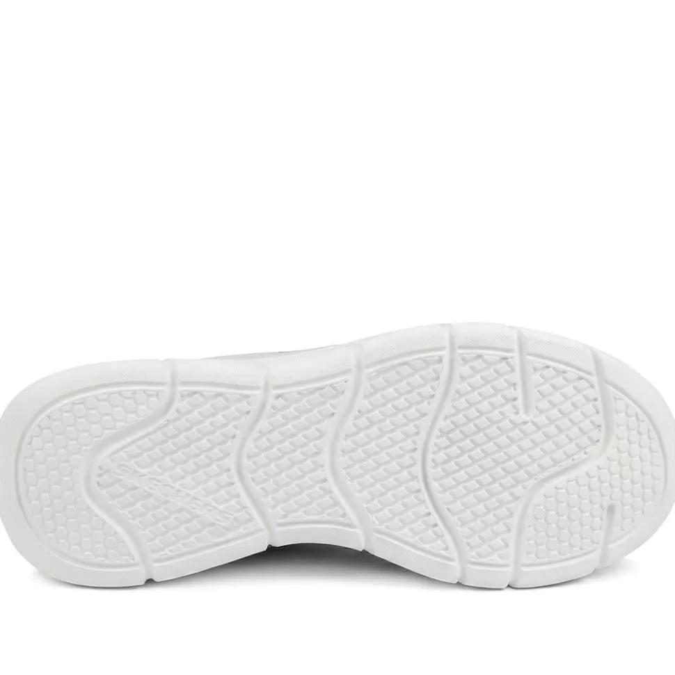 Skechers Cushioned Lace Up Trainers - Grey