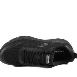 Skechers Cushion Walker Tobo Trainers - Black-Black