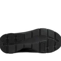Skechers Cushion Walker Tobo Trainers - Black-Black