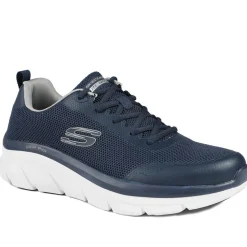Skechers Cushion Walker Tobo Trainers - Navy