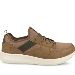 Skechers Dawson Monterey Bungee Lace Trainers - Brown