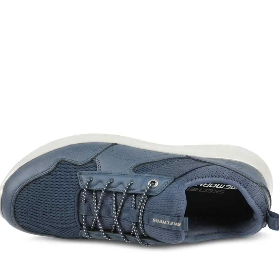 Skechers Dawson Monterey Bungee Lace Trainers - Navy
