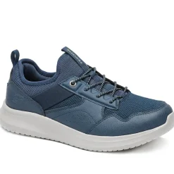 Skechers Dawson Monterey Bungee Lace Trainers - Navy