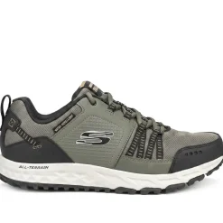Skechers Escape Plan Trainers - Olive