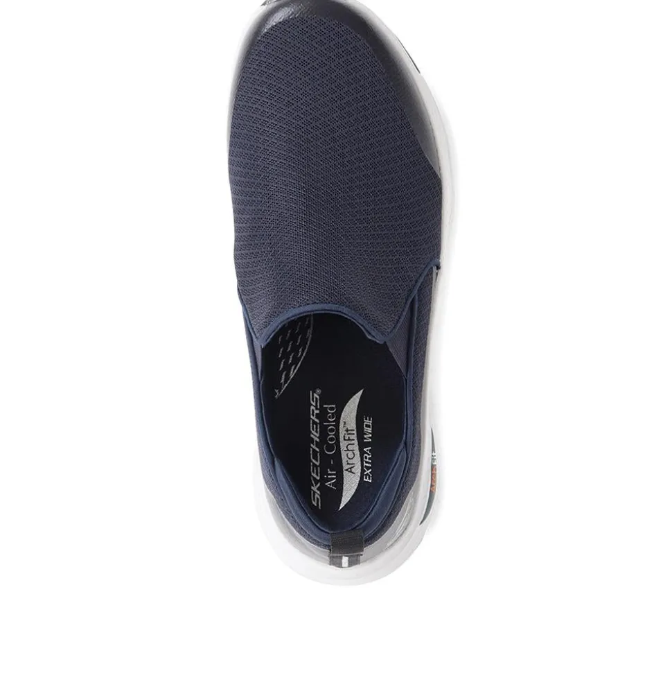 Skechers Extra Wide Arch Fit - Banlin Trainers - Navy