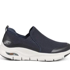 Skechers Extra Wide Arch Fit - Banlin Trainers - Navy