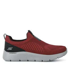 Skechers Extra Wide Fit GO WALK FLEX Trainers - Red