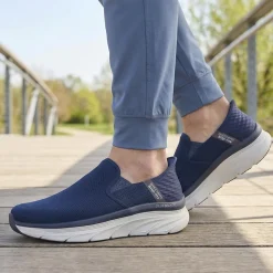 Skechers Extra Wide Slip-Ins D'Lux Walker 2.0 - Navy