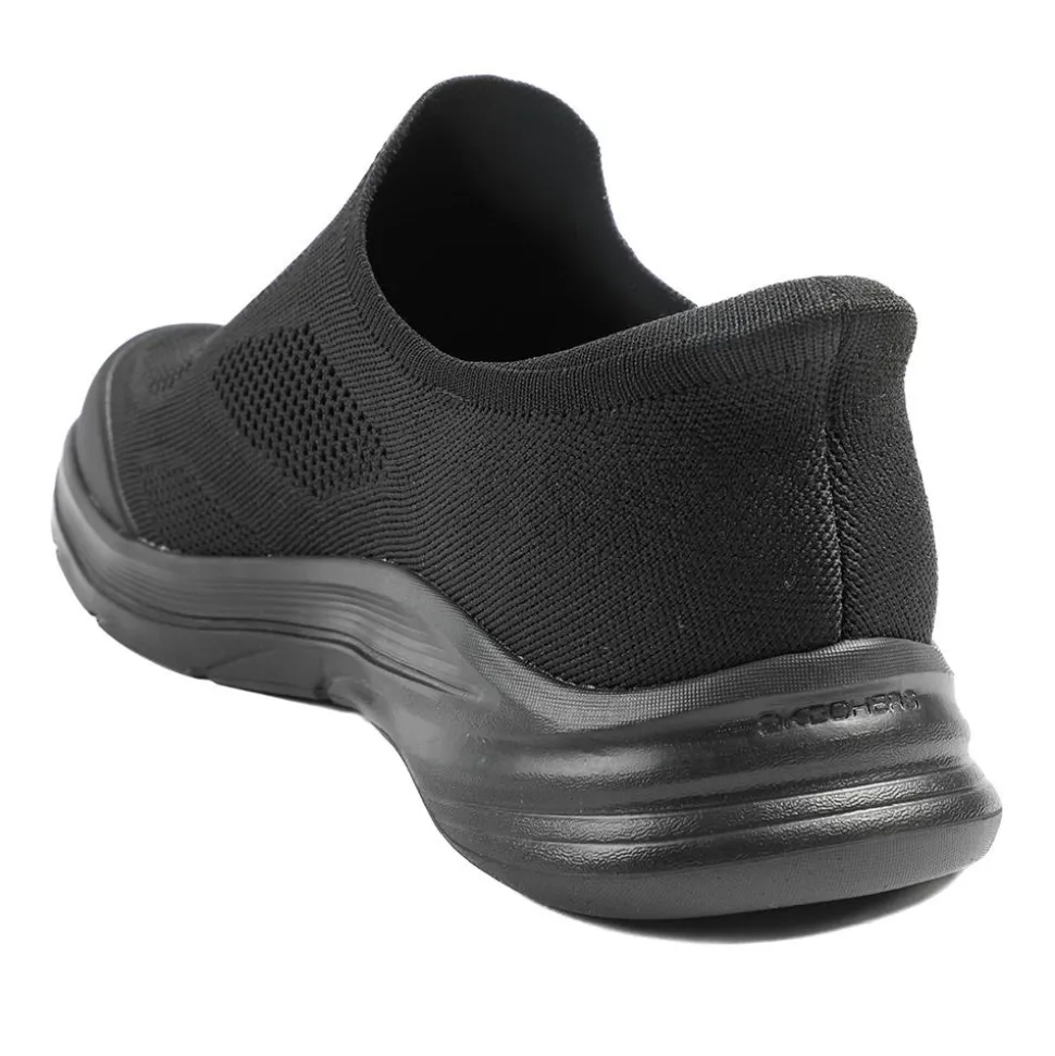 Skechers Extra Wide Slip-ins Go Walk 8 Trainers - Black-Black