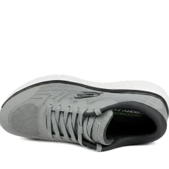 Skechers Flex Flow Arlen Lace Up Trainers - Grey