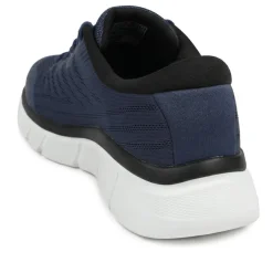 Skechers Flex Flow Arlen Lace Up Trainers - Navy