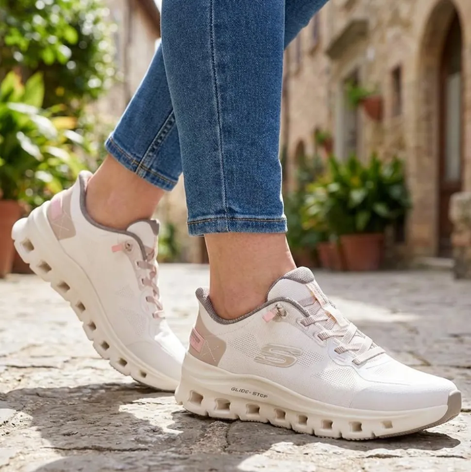 Skechers Glide-Step Pro-Pure Motion Trainers - Natural Multi