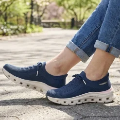 Skechers Glide Step Slip-ins: Trainers - Navy