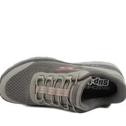 Skechers Glide Step Sole - Glover Peak Trainers - Taupe