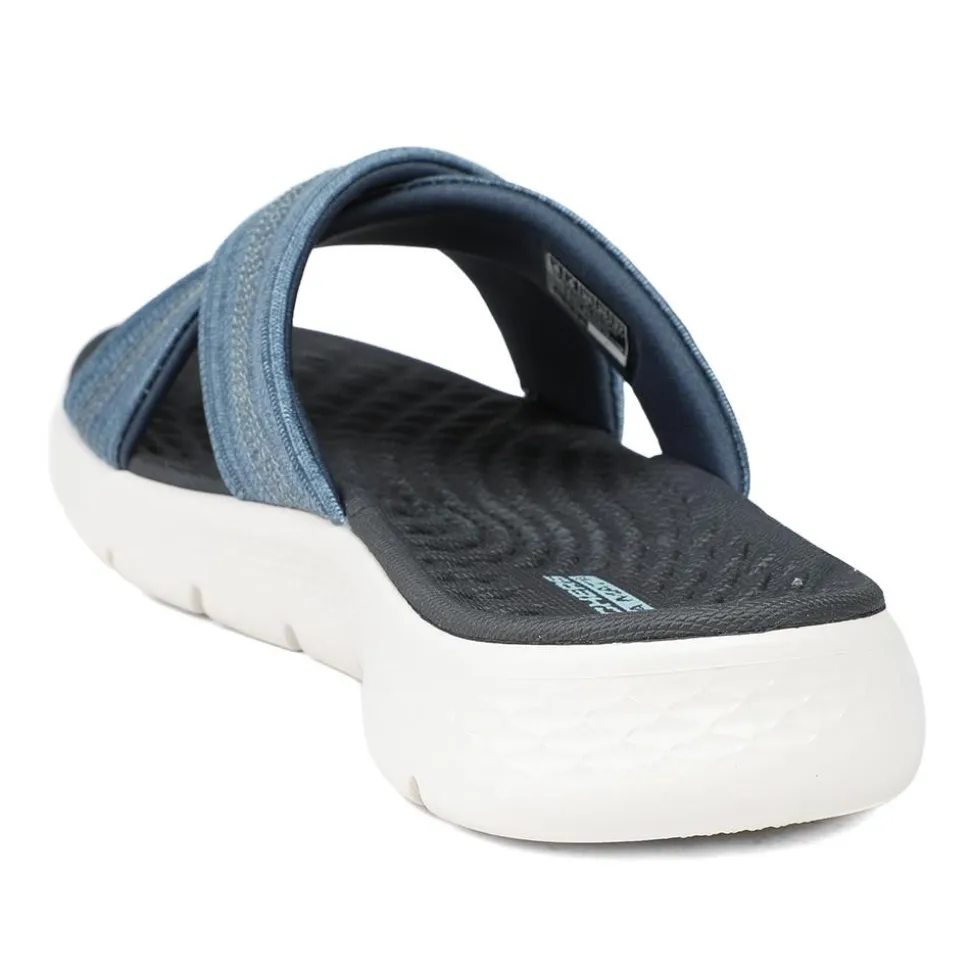 Skechers GO WALK Flex Sandal-Impressed - Navy