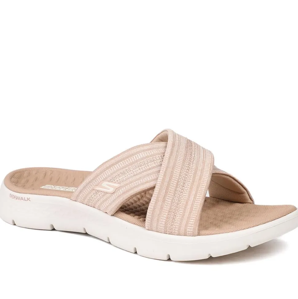 Skechers GO WALK Flex Sandal-Impressed - Taupe
