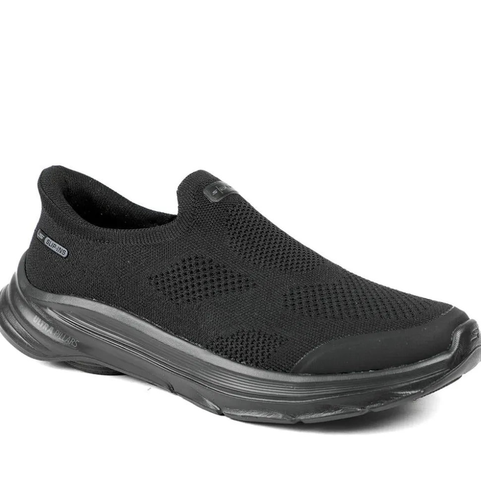 Skechers Go Walk 8 - Nova Trainers - Black-Black