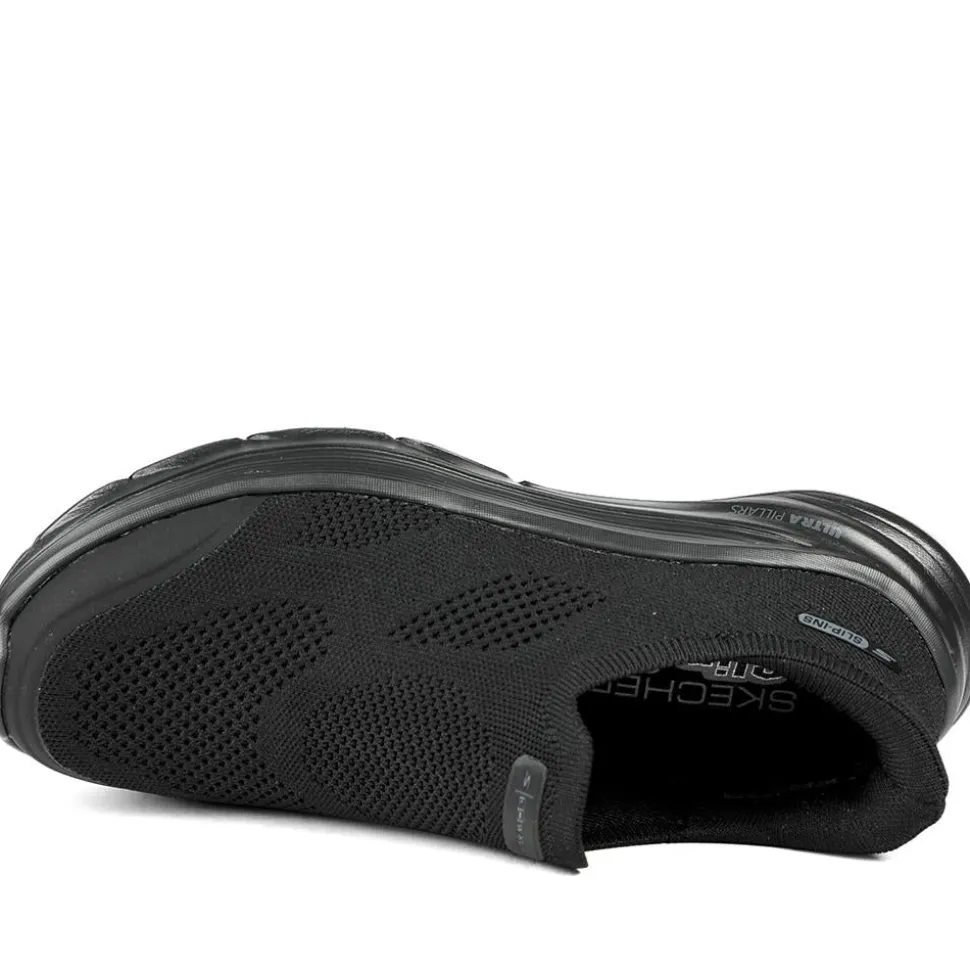 Skechers Go Walk 8 - Nova Trainers - Black-Black