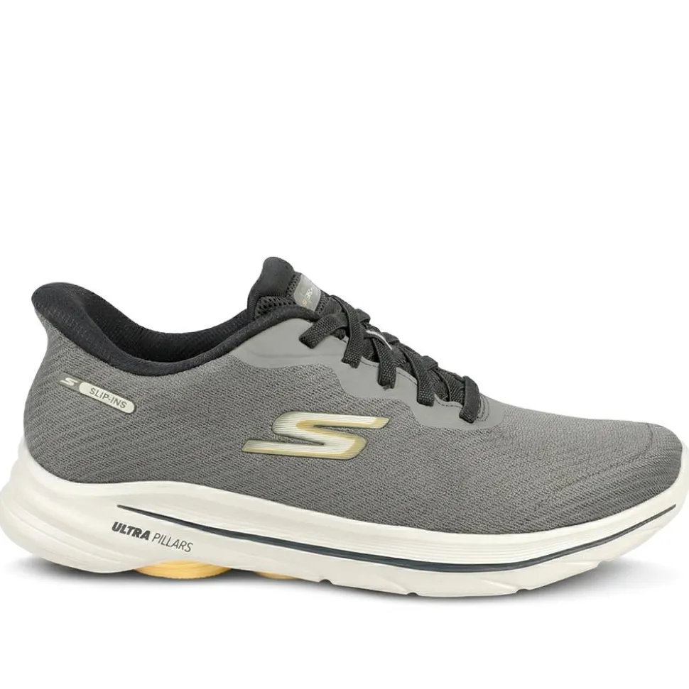 Skechers GO WALK 8 Pate Trainers - Taupe