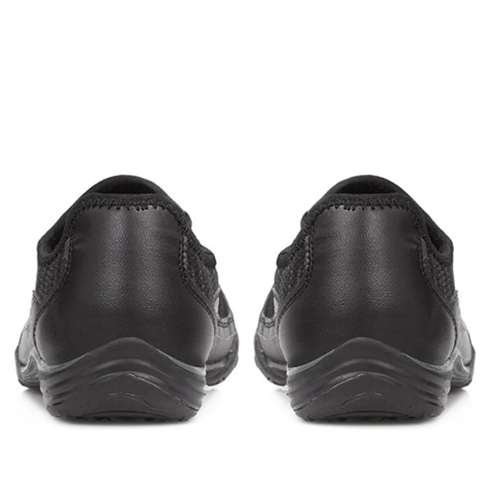 Skechers Go Walk Slip-ins: Fitster Trainers - Black
