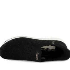 Skechers Go Walk Travel - Amara Slip On Trainers - Black