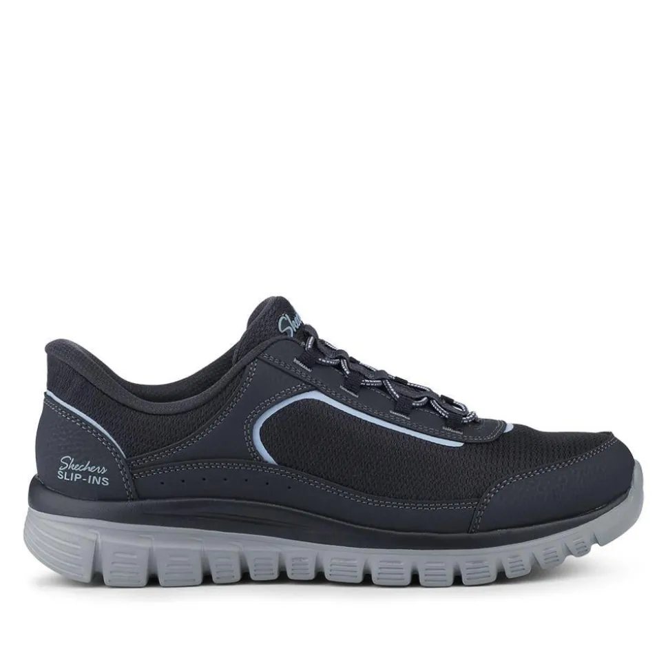 Skechers Graceful Slip-in Trainers - Navy