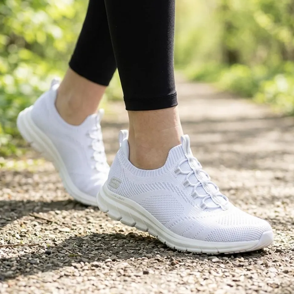 Skechers Pure Flex - Poised Trainers - Light Blue