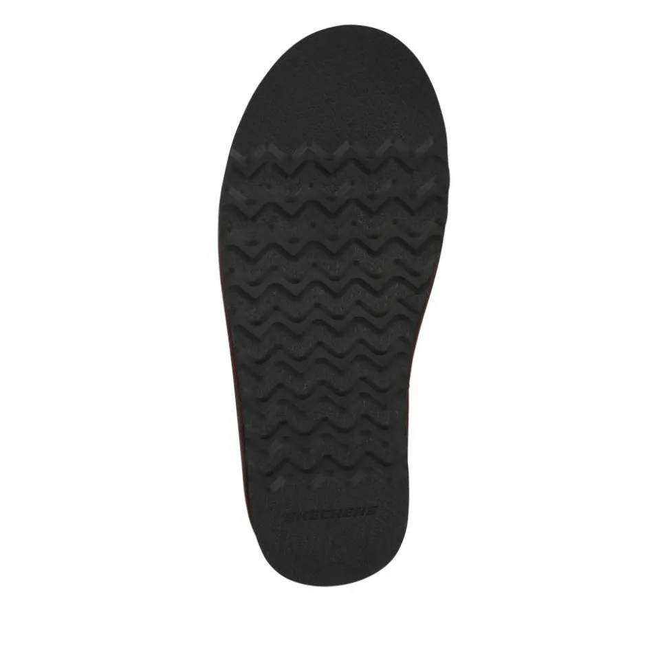 Skechers Relaxed Fit Renten Mule Slippers - Chocolate