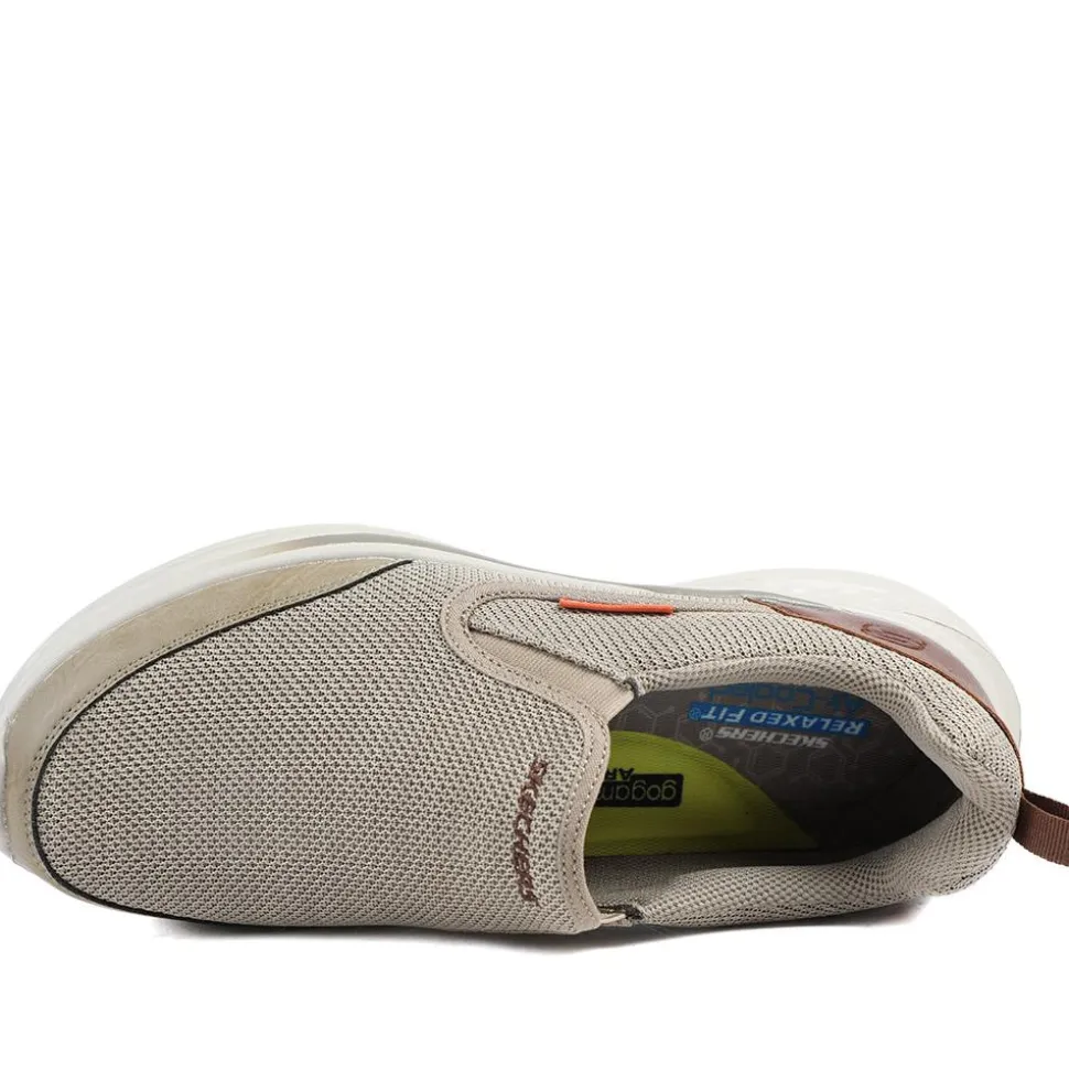 Skechers Relaxed Fit Slade Lucan Trainers - Khaki