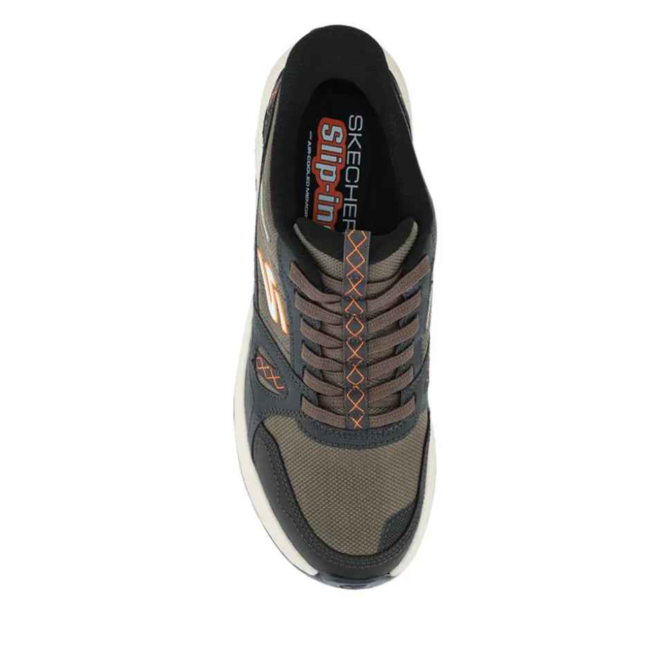 Skechers Ridge Oak Water Repellent Trainers - Olive