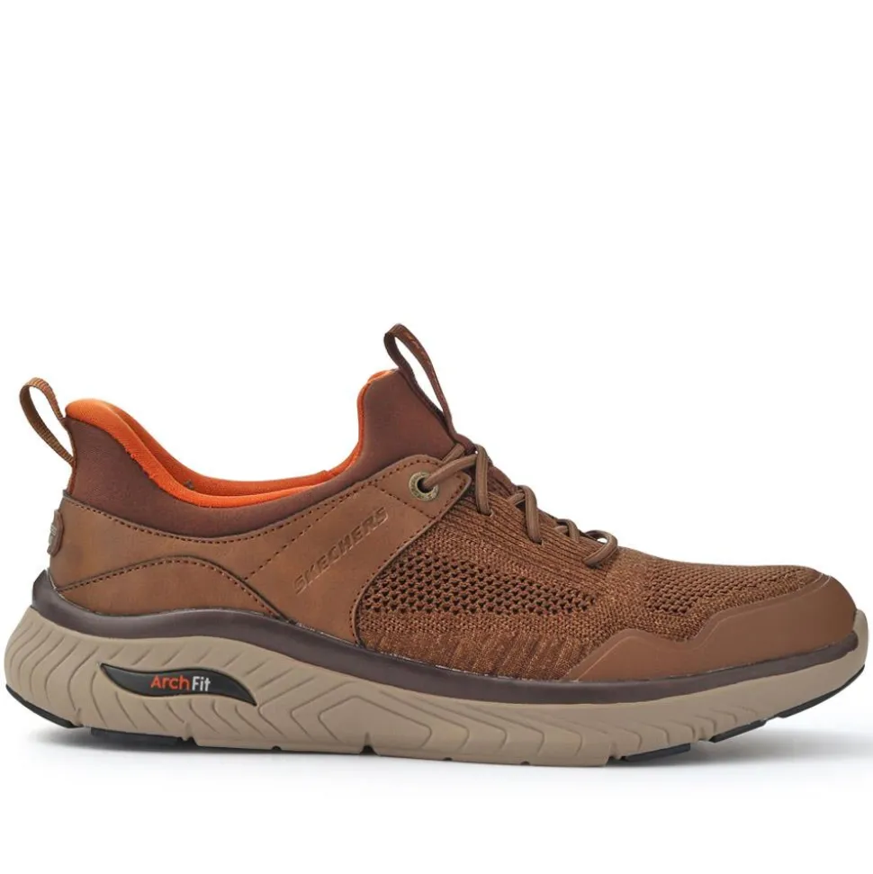 Skechers Slip-ins: Arch Crosser - Emeric Trainers - Brown