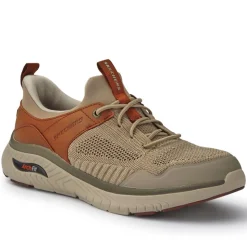 Skechers Slip-ins: Arch Crosser - Emeric Trainers - Taupe