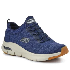Skechers Slip-ins: Arch Fit - Waveport Trainers - Navy