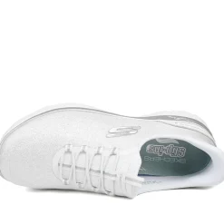 Skechers Slip-ins: Arch Fit Wide Fit Trainers - White